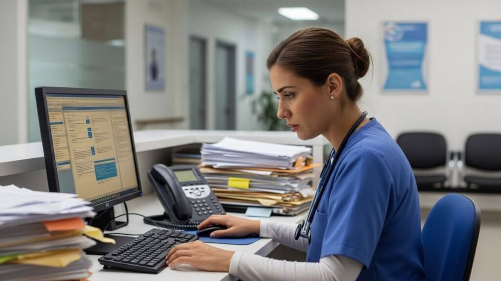 Atendente sobrecarregada: Quando a falta de tecnologia vira um risco no atendimento